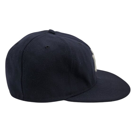 NEW YORK YANKEES Hat Cap Baseball Black WS 2009 Fitted 7 1/4 New Era On Field - Picture 4 of 8